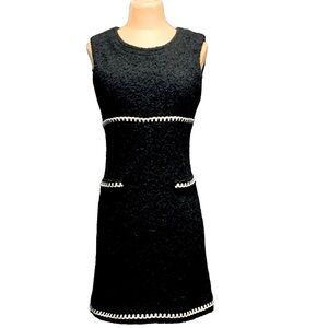 Anna Sui Black and White Mini Dress